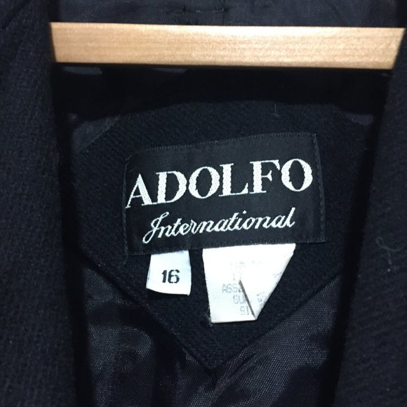 VINTAGE ADOLFO FRINGE TASSEL JACKETS SIZE 16 - Picture 7 of 7